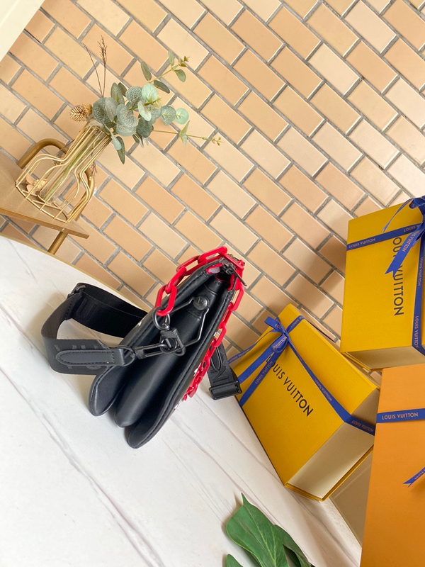 ルイヴィトンバッグ背面デザイン